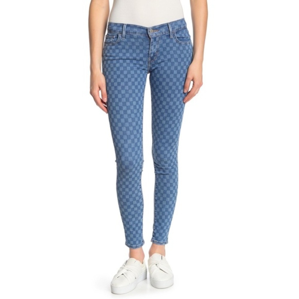 Levi's® 710 Mid Rise Super Skinny Jeans - Picture 2 of 9